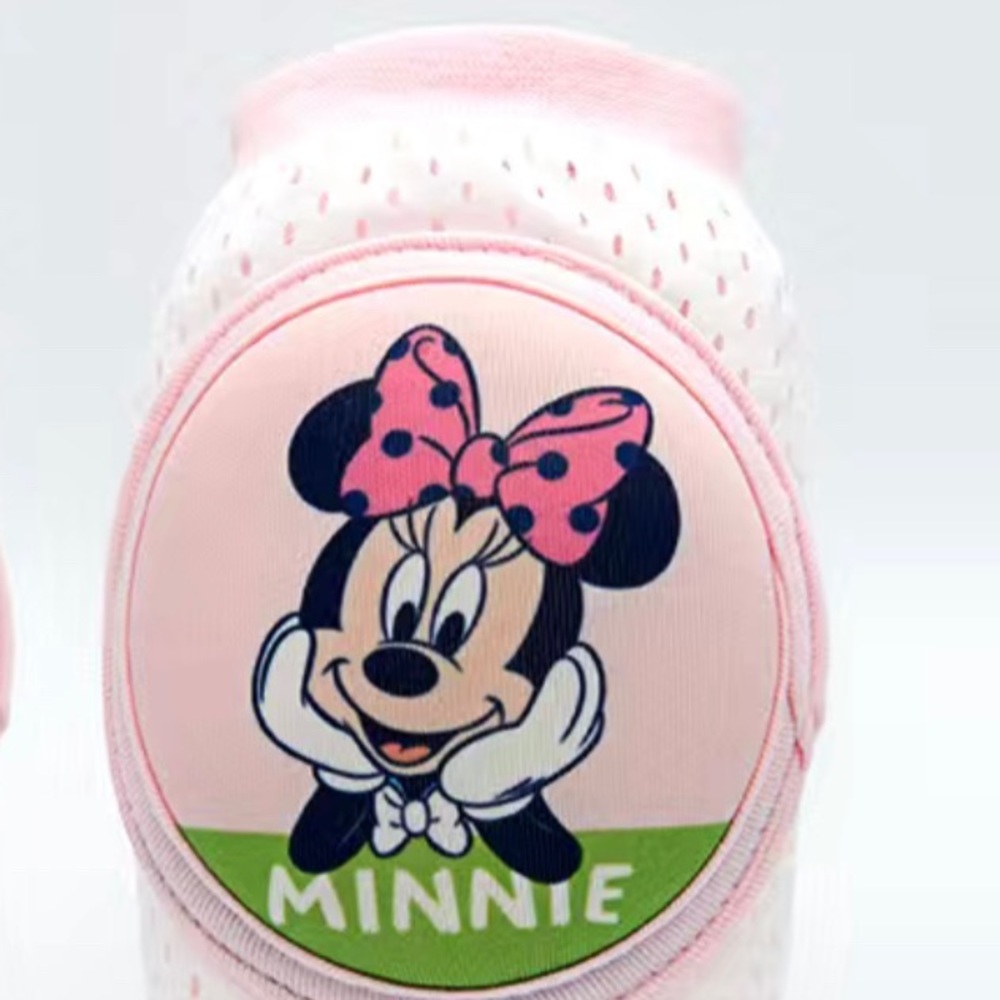 Minnie Mouse Baby Knee Pull-On Pads Non-Slip Breathable Stretchable for Toddlers - Picture 2 of 7